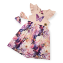Kleid Butterfly mit Haarschleife, Größe 110